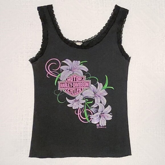 *New Low Price!*Rare* Vintage Harley Tank Top - Picture 1 of 5